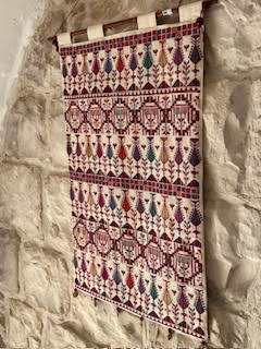 COMPLETE: Hand Embroidered Tatreez Wall Tapestry